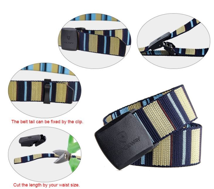 Military Style Canvas Belts