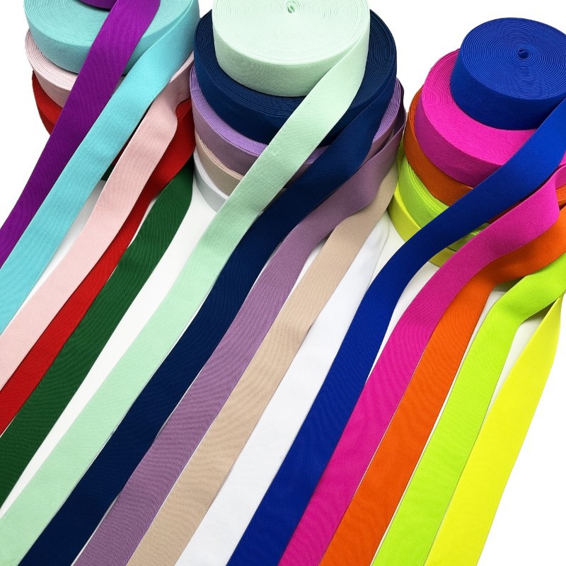 Solid color elastic band Solid color elastic band